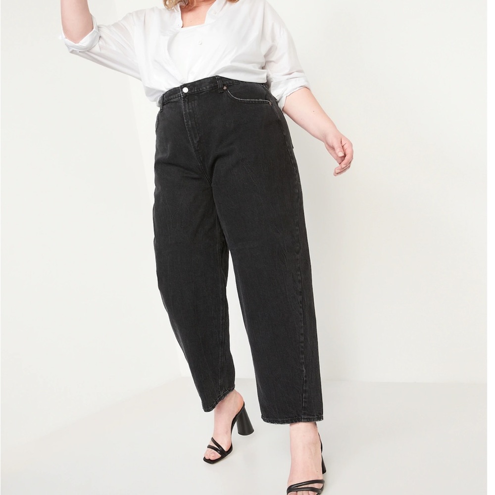 Old navy balloon extra high rise NWT size 12